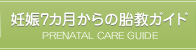 妊娠7カ月からの胎教ガイド