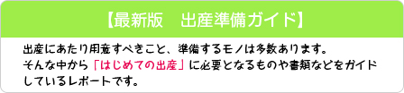 最新版　出産準備ガイド